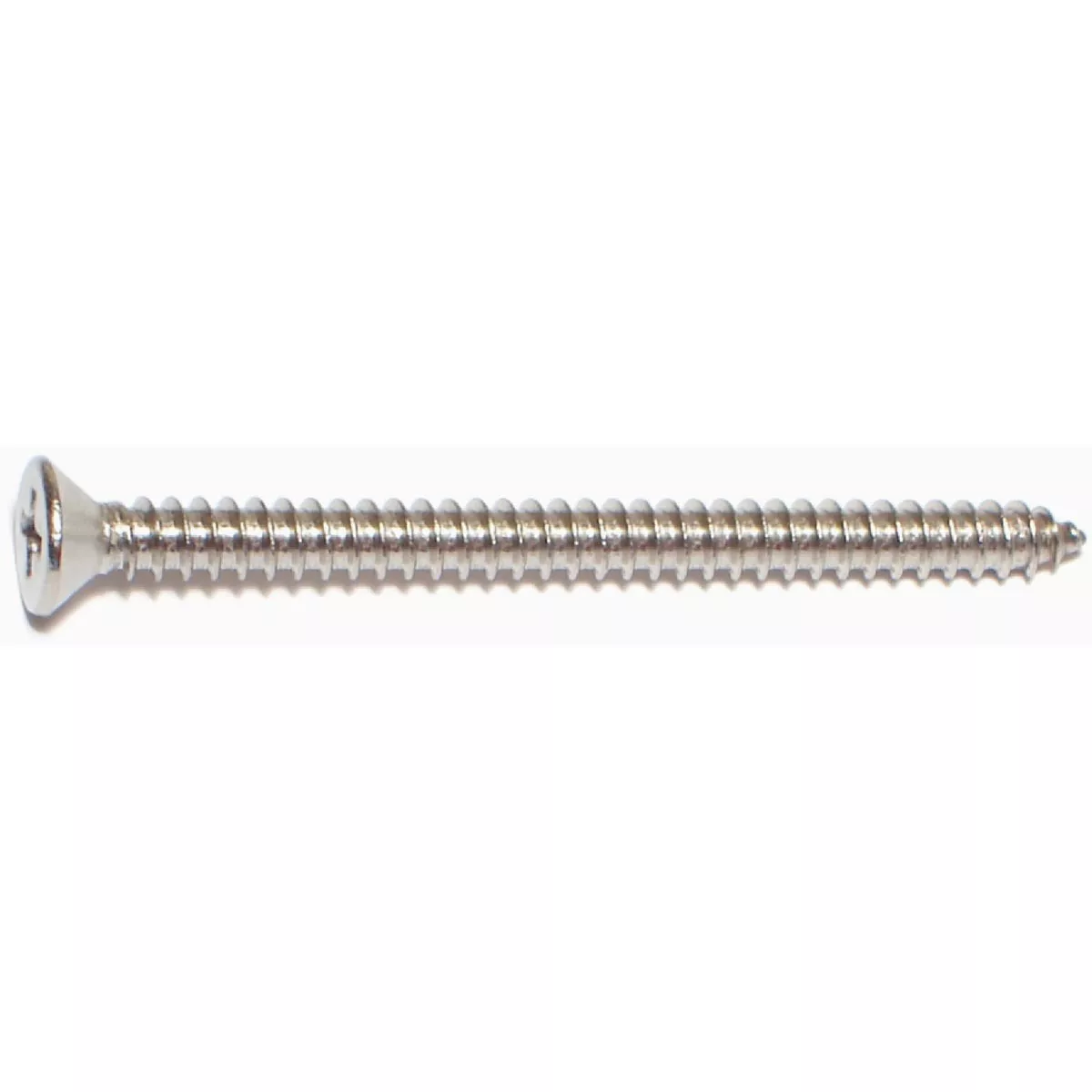 Midwest Fastener #10 x 2-1/2 In. 18-8 Stainless Steel Phillips Flat Head Sheet Metal Screws (8 Ct.)