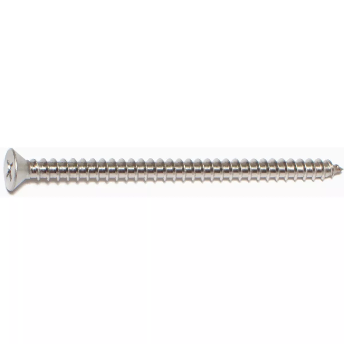 Midwest Fastener #10 x 3 In. 18-8 Stainless Steel Phillips Flat Head Sheet Metal Screws (6 Ct.)