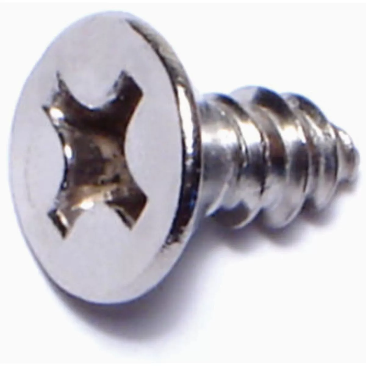 Midwest Fastener #12 x 1/2 In. 18-8 Stainless Steel Phillips Flat Head Sheet Metal Screws (20 Ct.)