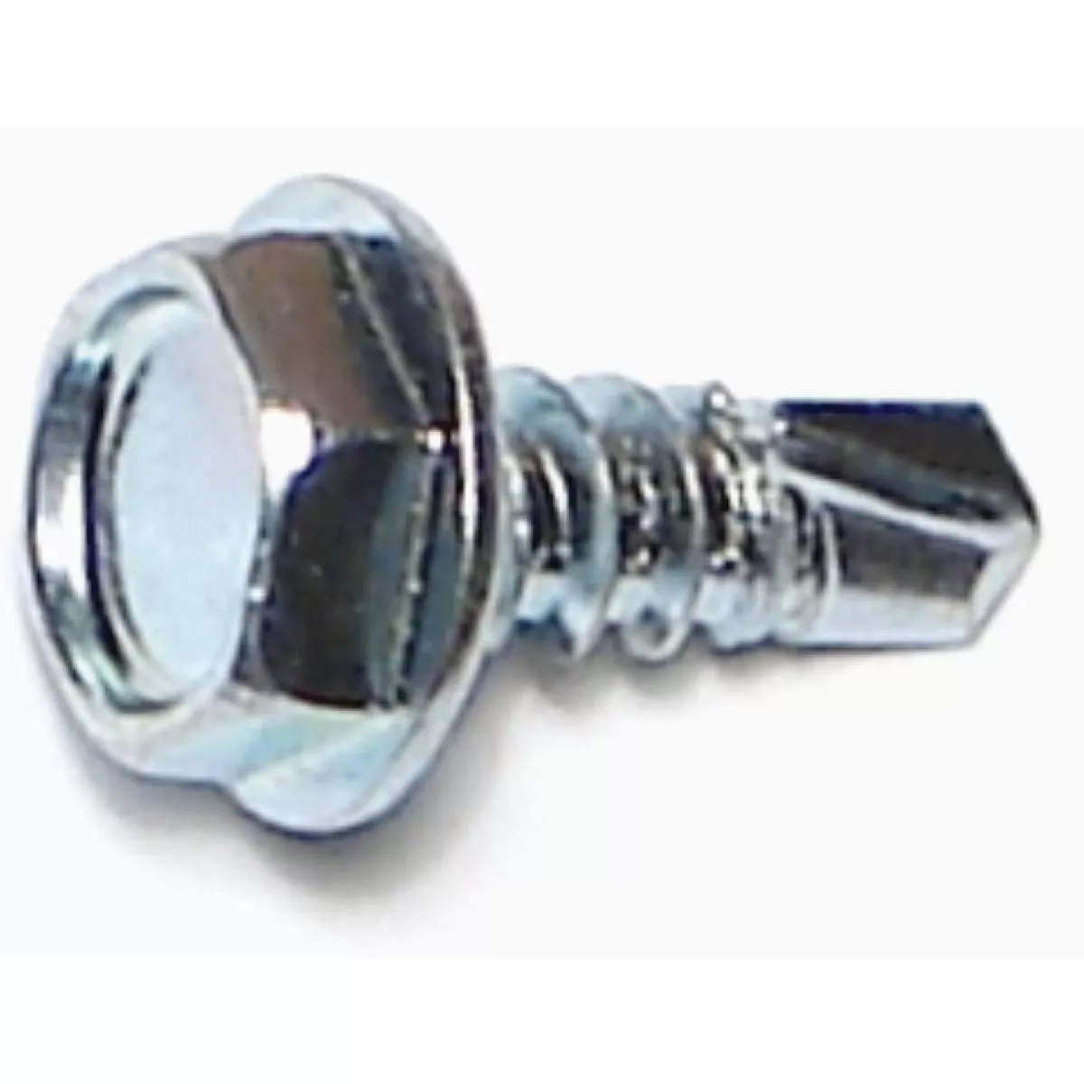 Midwest Fastener #10-16 x 1/2 In. Zinc Plated Steel Hex Washer Head Self-Drilling Screws