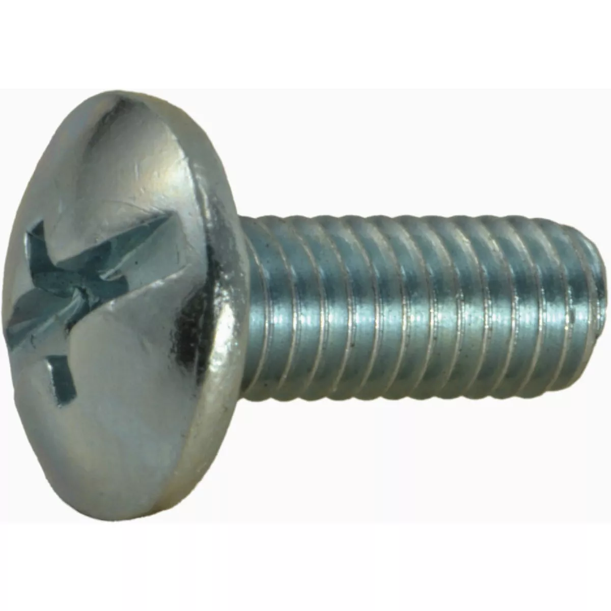 Midwest Fastener #10-32 x 1/2 In. Zinc Plated Steel Fine Thread Combo Truss Head Machine Screws (40 Ct.)