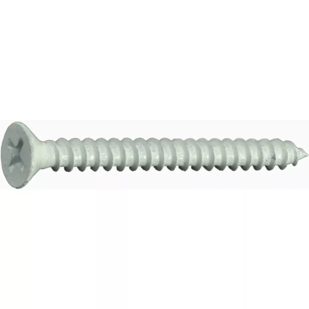 Midwest Fastener #10 x 2 In. White Steel Phillips Flat Head Sheet Metal Screws (20 Ct.)