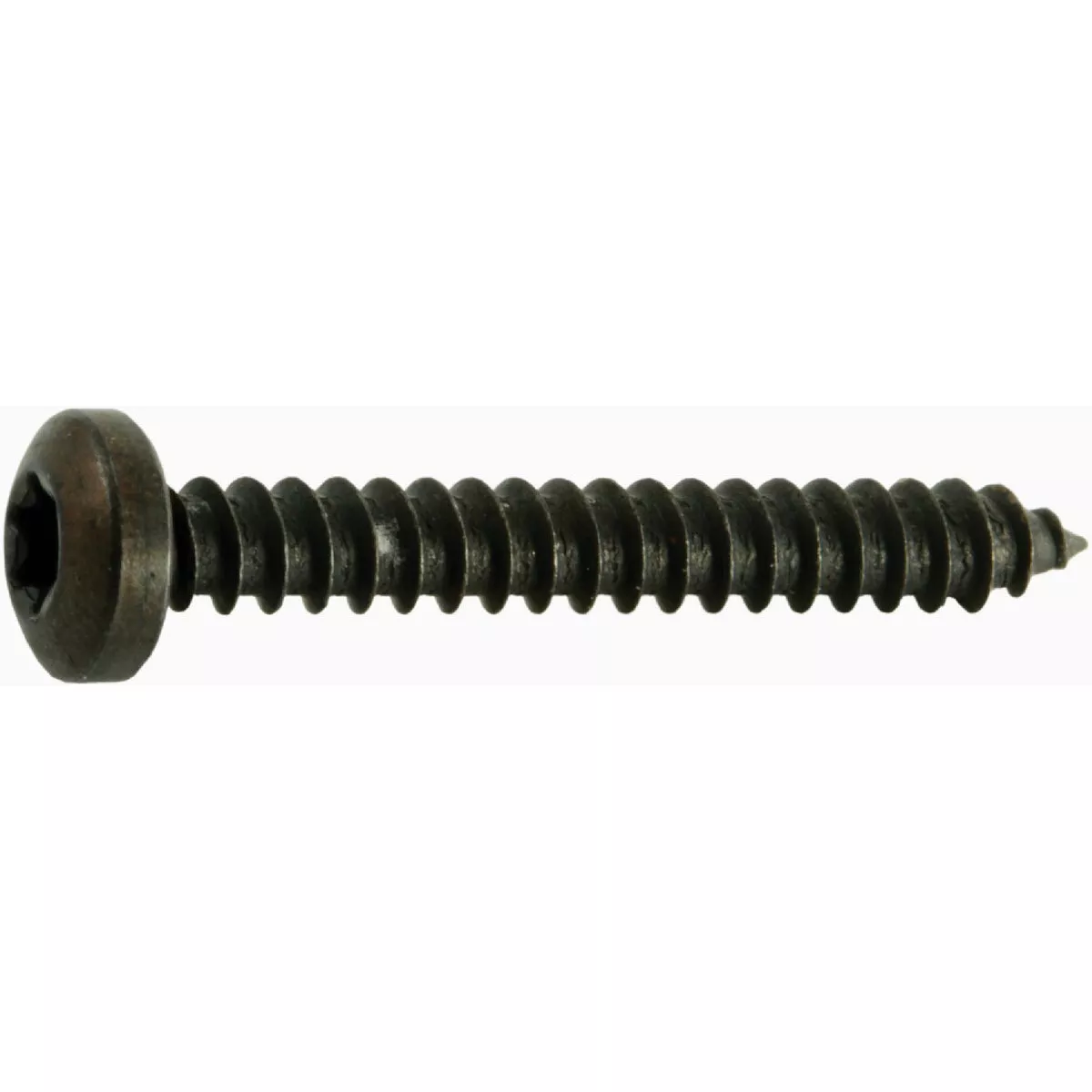 Midwest Fastener #8 x 1-1/4 In. Black Steel Star Drive Pan Head Sheet Metal Screws (20 Ct.)-