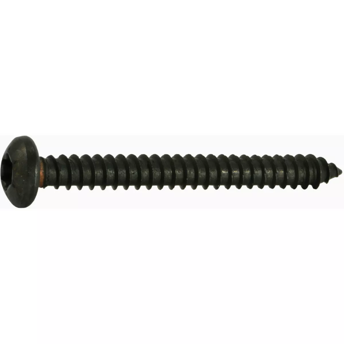 Midwest Fastener #12 x 2 In. Black Steel Star Drive Pan Head Sheet Metal Screws