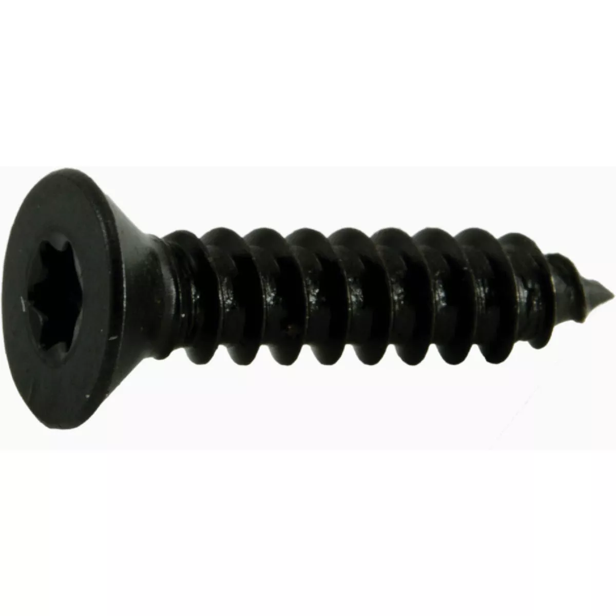 Midwest Fastener #8 x 3/4 In. Black Steel Star Drive Flat Head Sheet Metal Screws (30 Ct.)