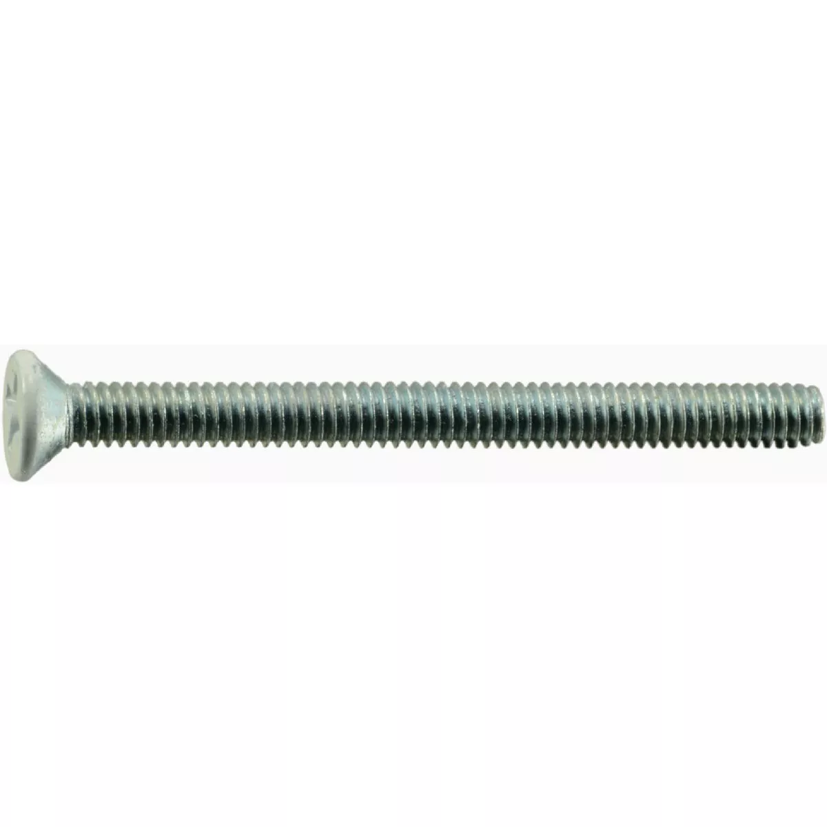Midwest Fastener #8-32 x 2 In. White Painted Head Zinc Plated Steel Coarse Thread Phillips Flat Head Machine Screws (15 Ct.)
