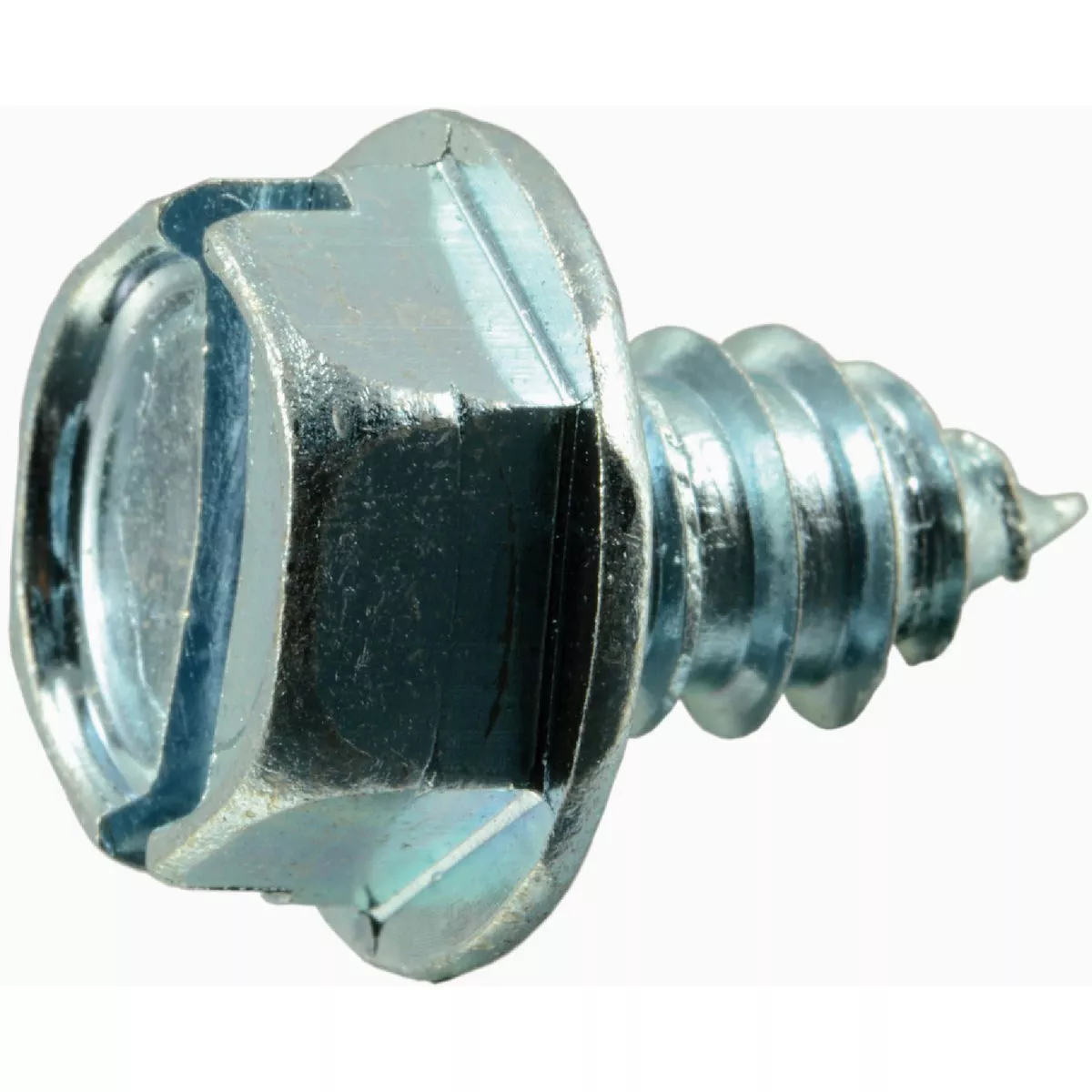 Midwest Fastener 5/16 In. x 1/2 In. Zinc Plated Steel Slotted Hex Washer Head Sheet Metal Screws (15 Ct.)