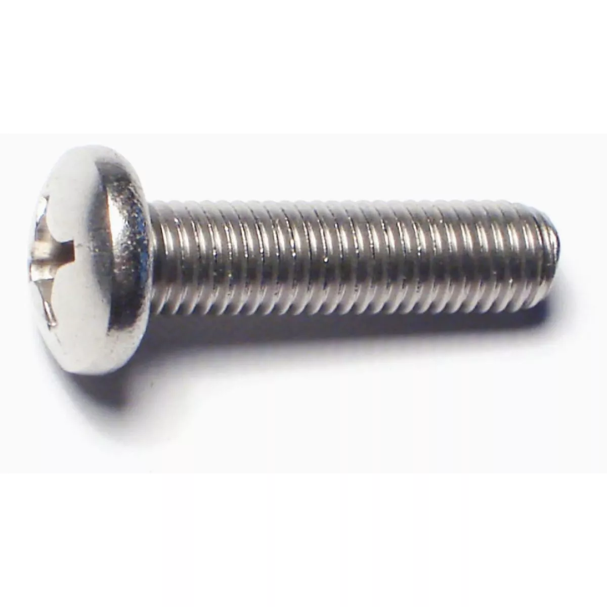 Midwest Fastener 1/4 In.-28 x 1 In. 18-8 Stainless Steel Fine Thread Phillips Pan Head Machine Screws (12 Ct.)