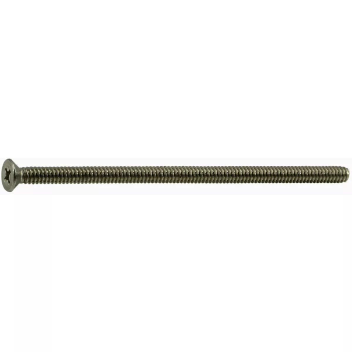 Midwest Fastener #10-24 x 4 In. 18-8 Stainless Steel Coarse Thread Phillips Flat Head Machine Screws (8 Ct.)-
