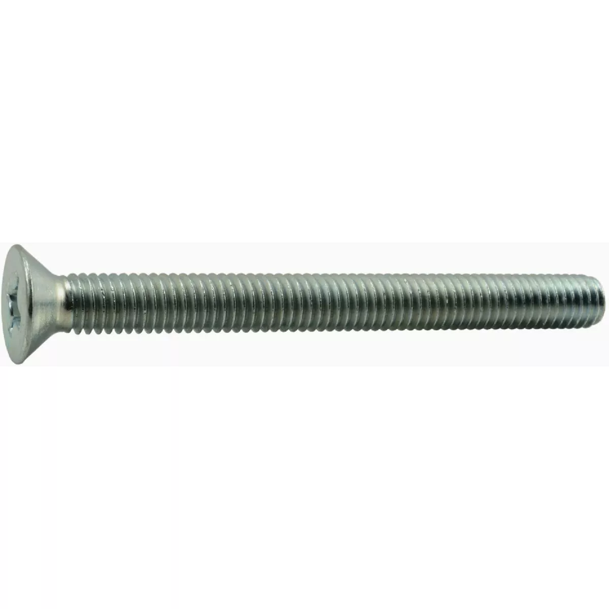 Midwest Fastener 3/8 In.-16 x 4 In. Zinc Plated Steel Coarse Thread Phillips Flat Head Machine Screws (6 Ct.)-