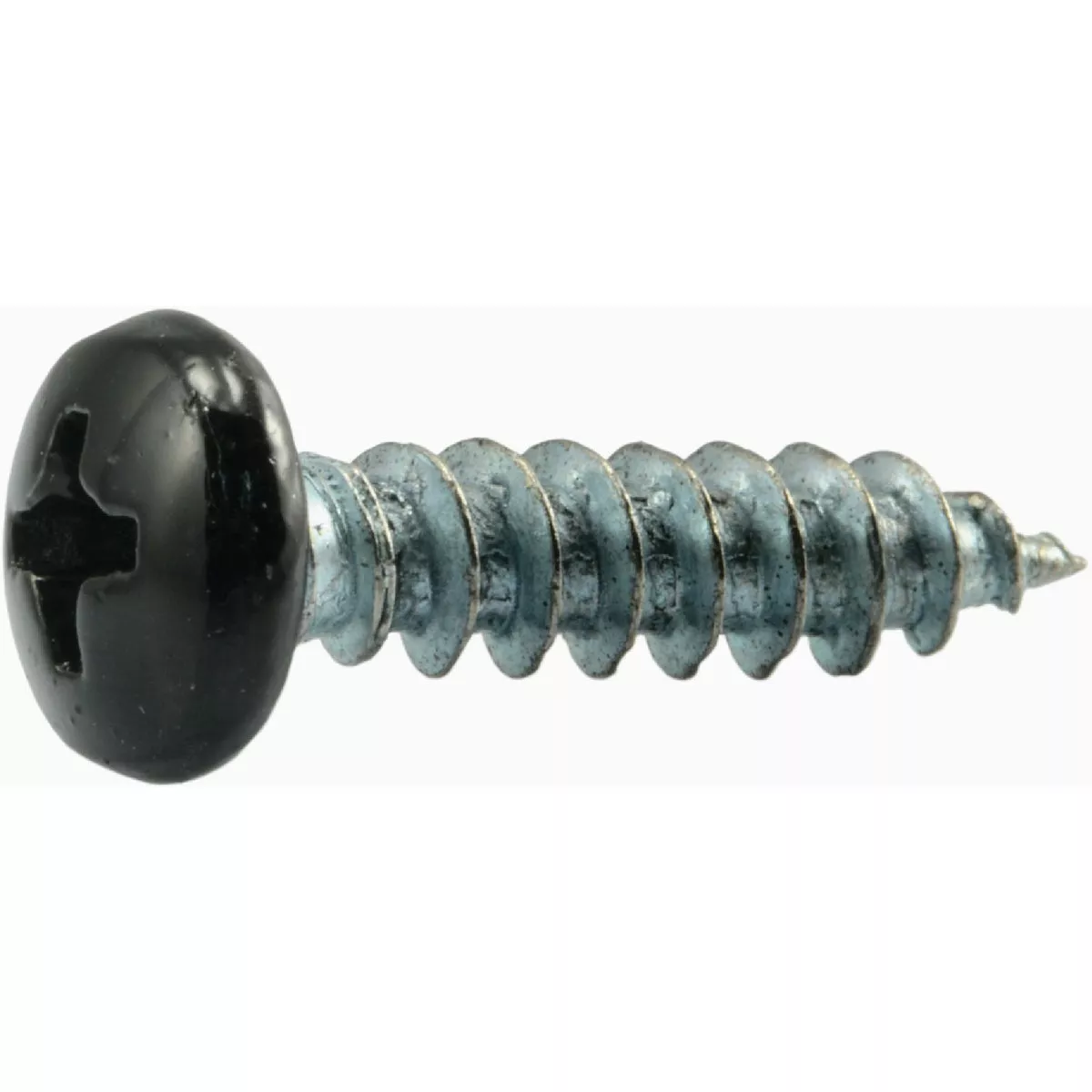 Midwest Fastener #10 x 3/4 In. Black Painted Steel Phillips Pan Head Sheet Metal Screws (30 Ct.)