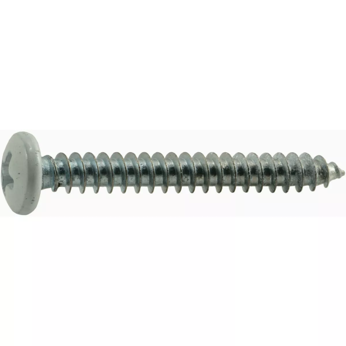 Midwest Fastener #10 x 1-1/2 In. White Painted Steel Phillips Pan Head Sheet Metal Screws (20 Ct.)