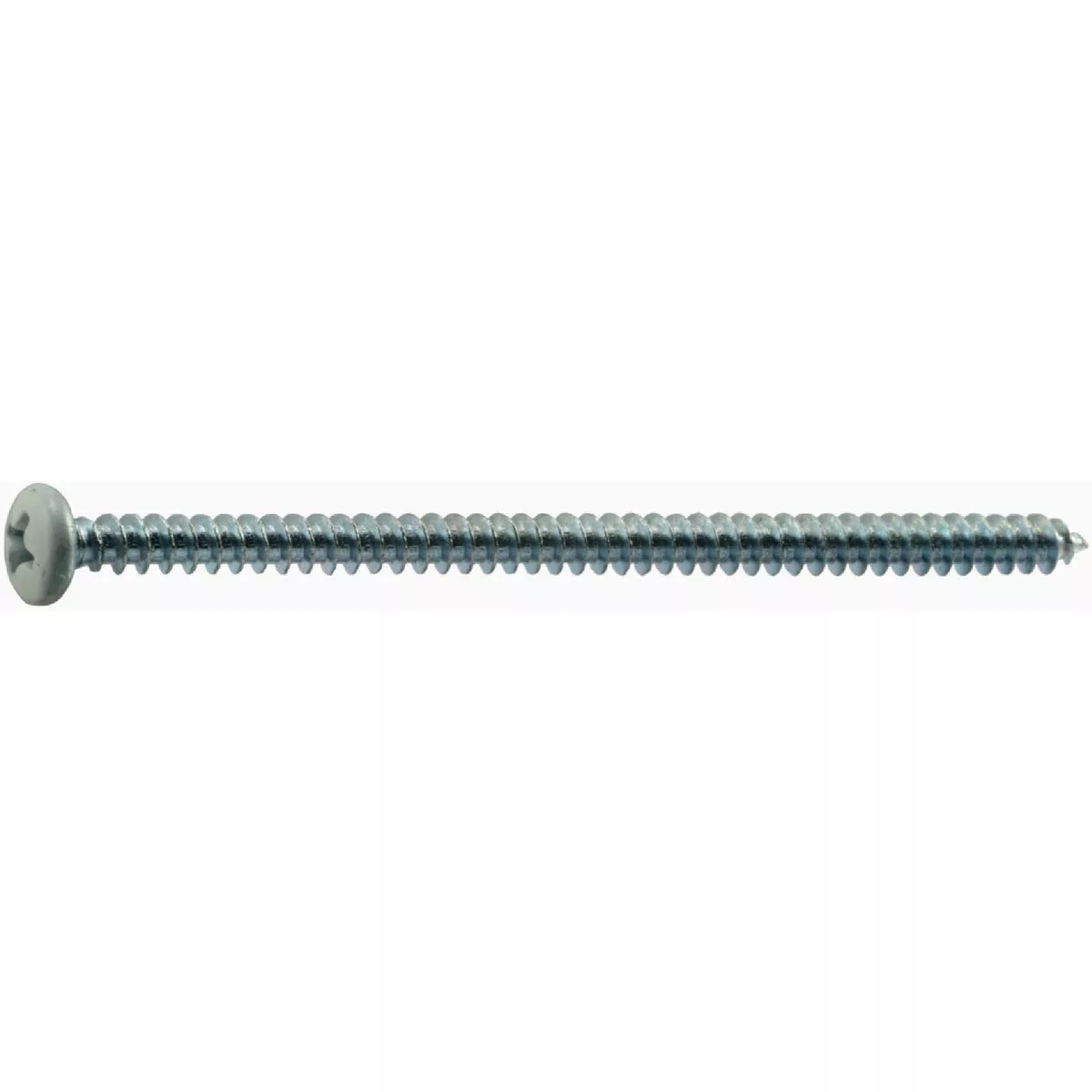 Midwest Fastener #10 x 3 In. White Painted Steel Phillips Pan Head Sheet Metal Screws (10 Ct.)-