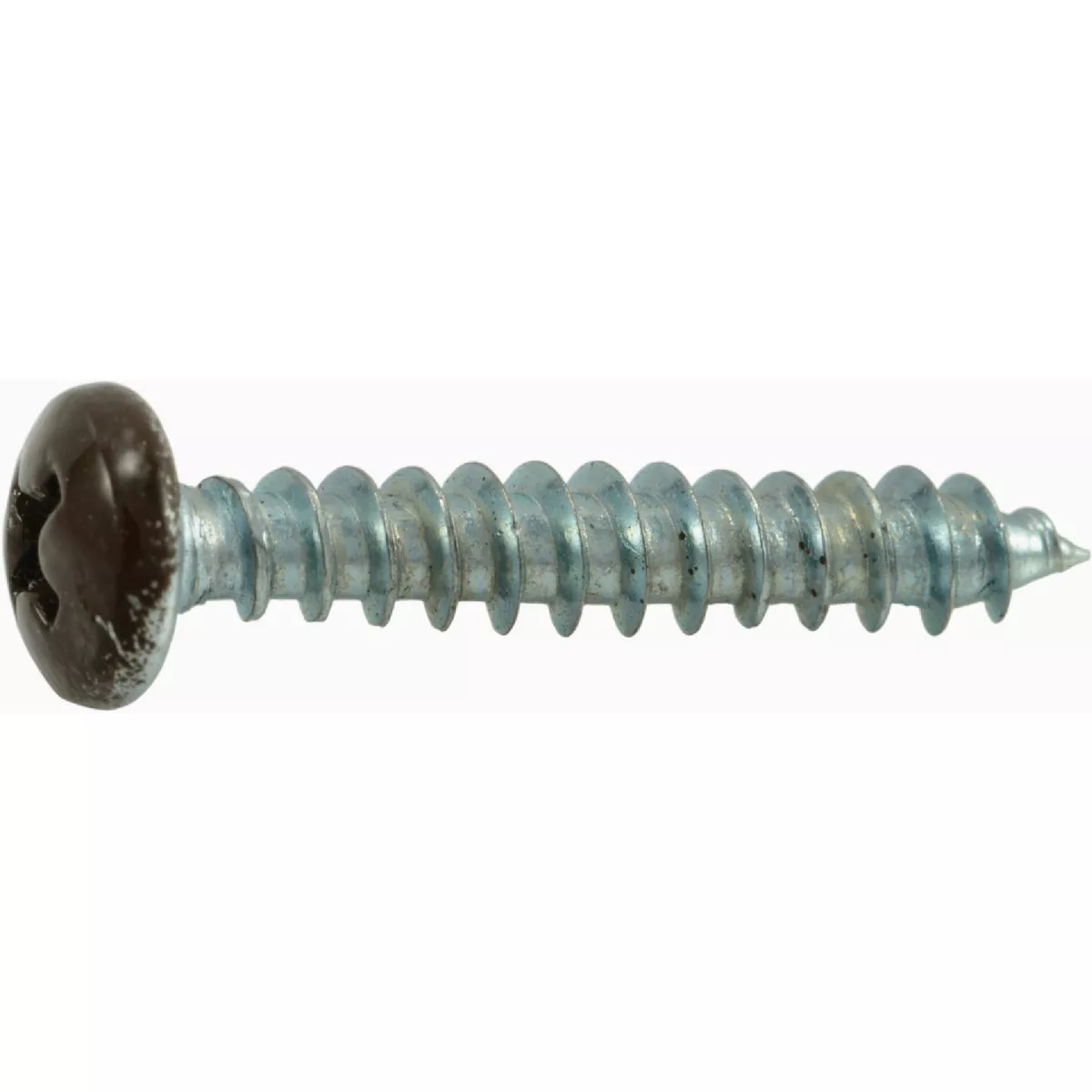 Midwest Fastener #8 x 1 In. Brown Painted Steel Phillips Pan Head Sheet Metal Screws (30 Ct.)