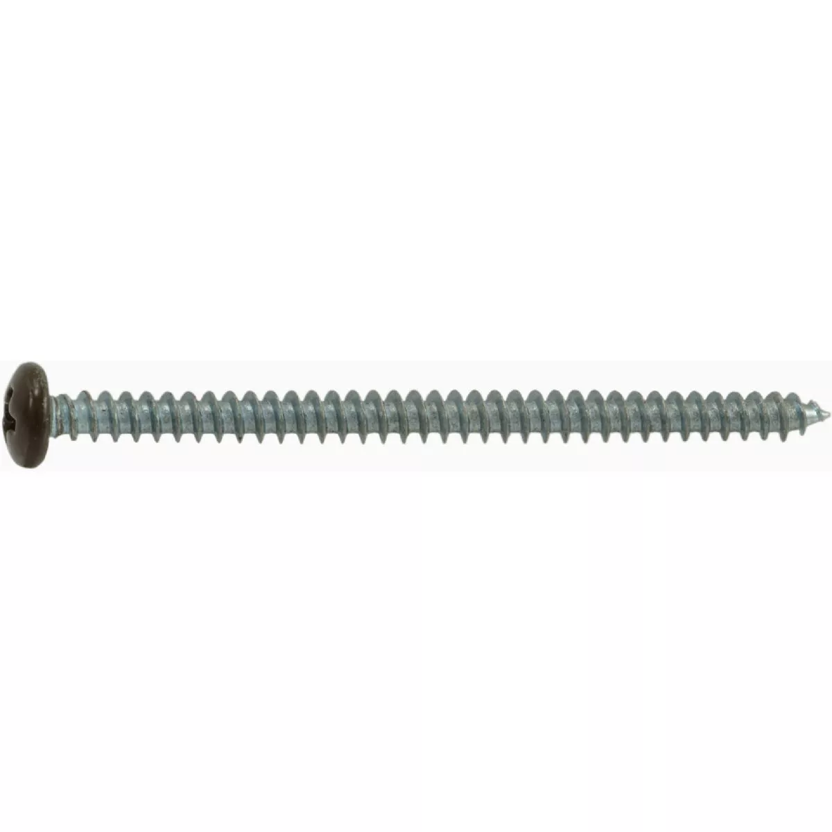 Midwest Fastener #8 x 2-1/2 In. Brown Painted Steel Phillips Pan Head Sheet Metal Screws (15 Ct.)-