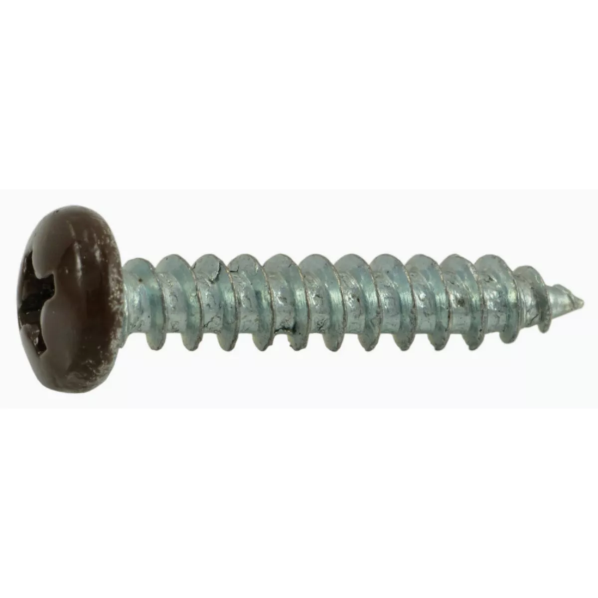 Midwest Fastener #10 x 1 In. Brown Painted Steel Phillips Pan Head Sheet Metal Screws (25 Ct.)-