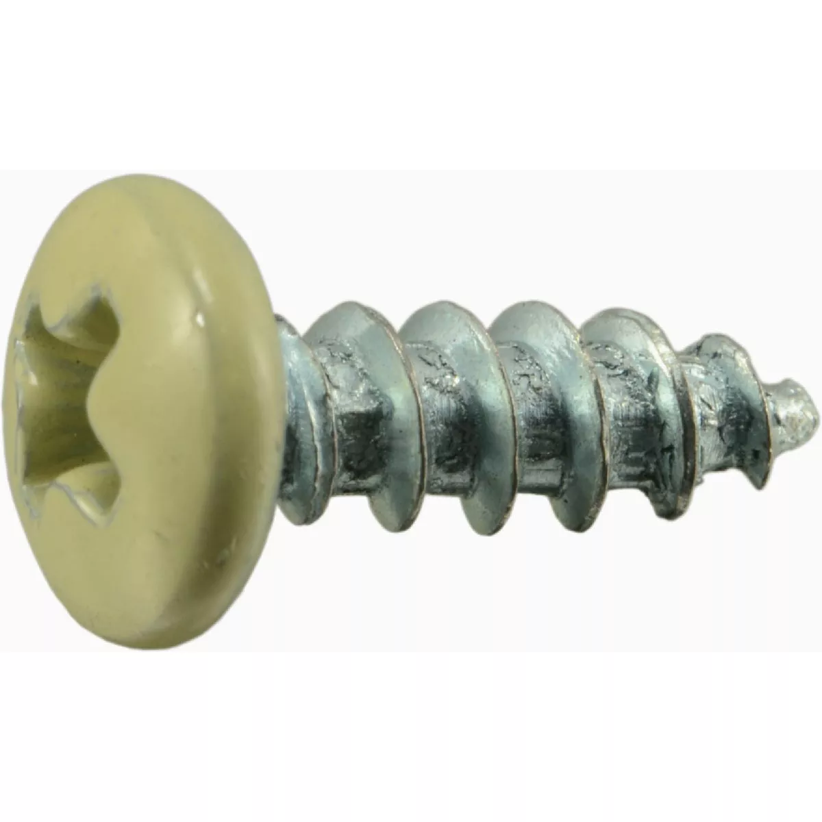 Midwest Fastener #8 x 1/2 In. Beige Painted Steel Phillips Pan Head Sheet Metal Screws (40 Ct.)