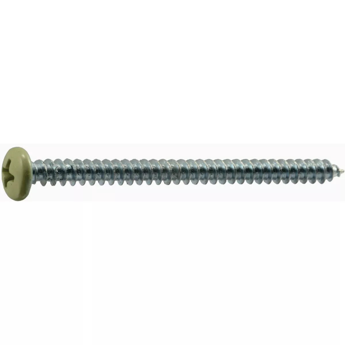 Midwest Fastener #10 x 2-1/2 In. Beige Painted Steel Phillips Pan Head Sheet Metal Screws (12 Ct.)