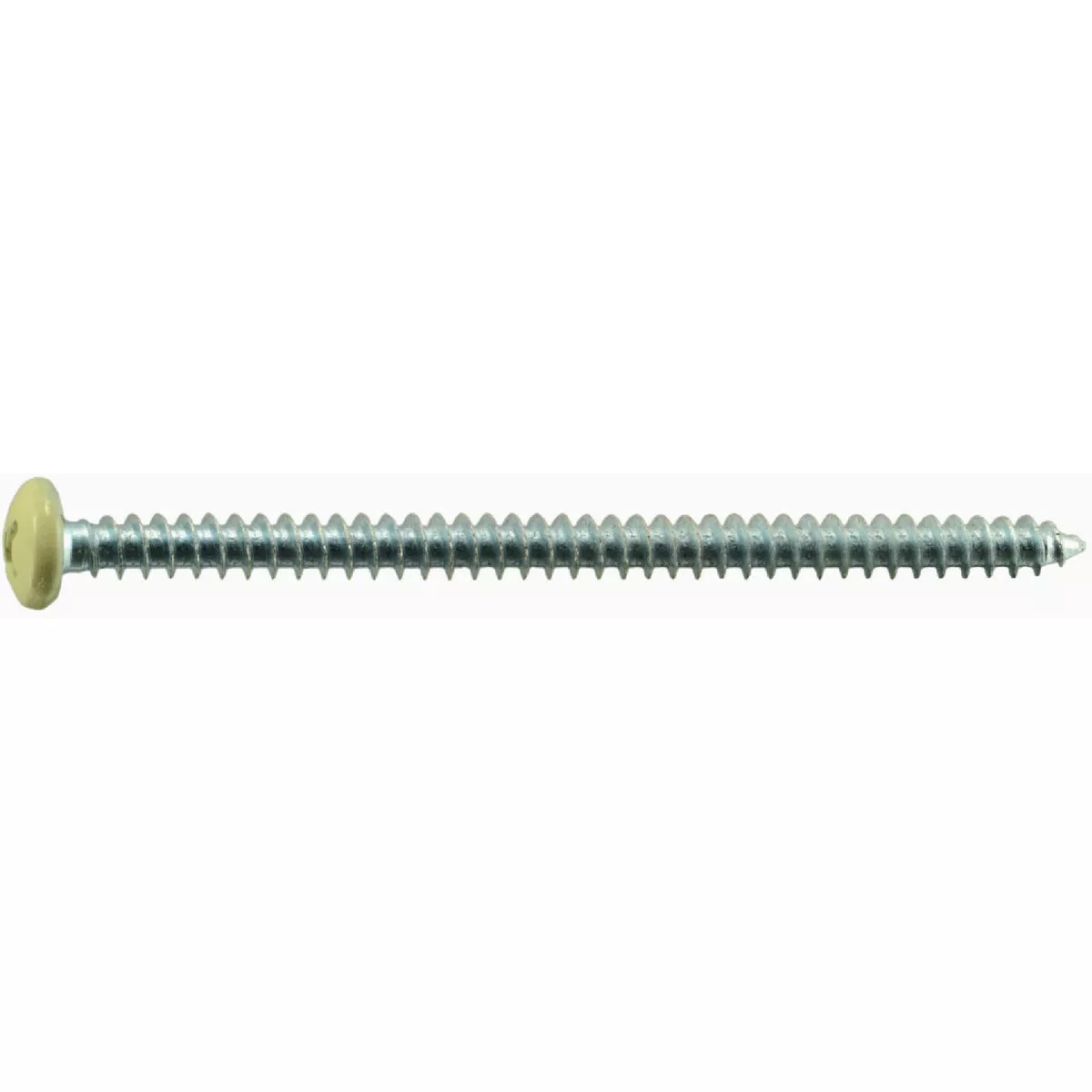 Midwest Fastener #10 x 3 In. Beige Painted Steel Phillips Pan Head Sheet Metal Screws