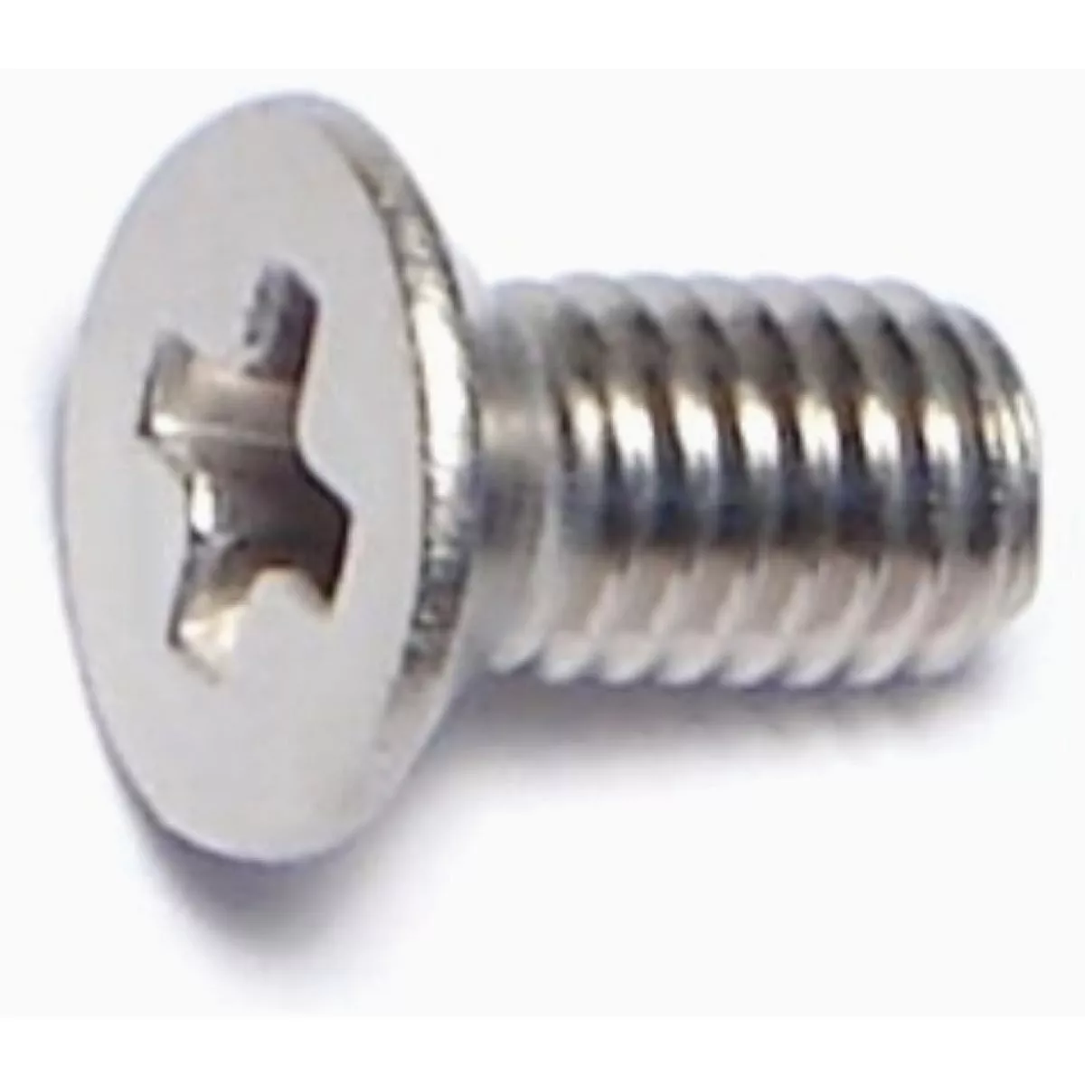Midwest Fastener 3mm-0.5 x 6mm A2 Stainless Steel Coarse Thread Phillips Flat Head Machine Screws (40 Ct.)