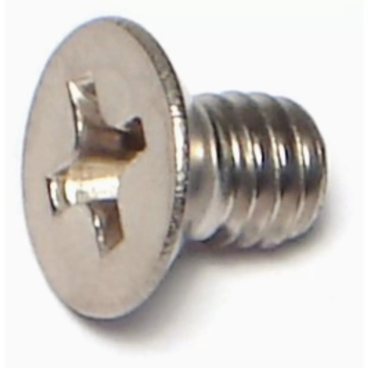 Midwest Fastener 4mm-0.7 x 6mm A2 Stainless Steel Coarse Thread Phillips Flat Head Machine Screws (35 Ct.)-