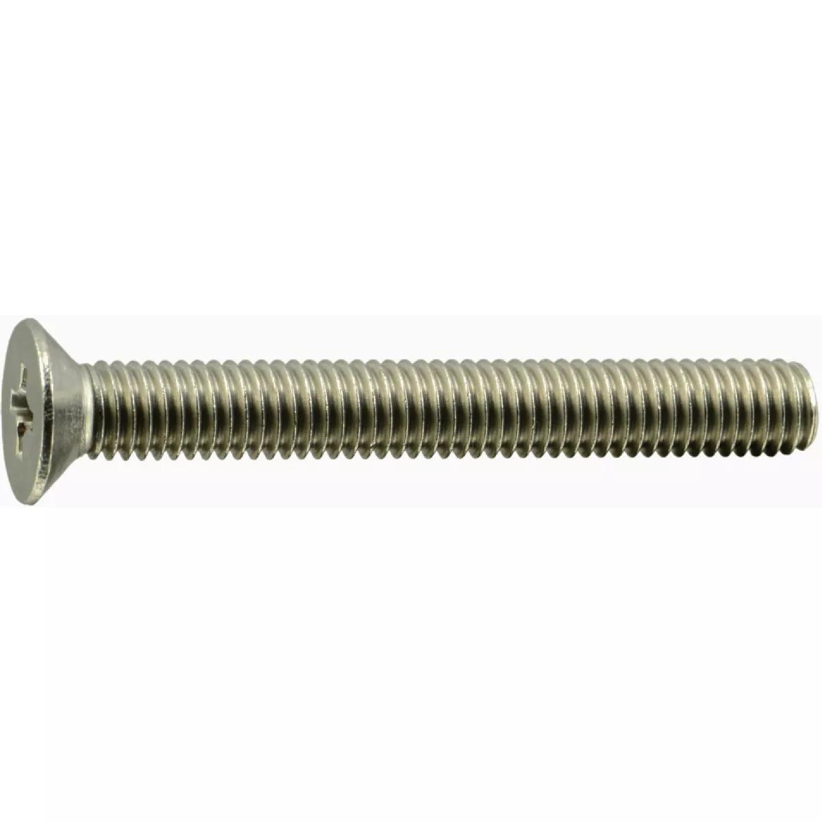 Midwest Fastener 5mm-0.8 x 40mm A2 Stainless Steel Coarse Thread Phillips Flat Head Machine Screws (10 Ct.)