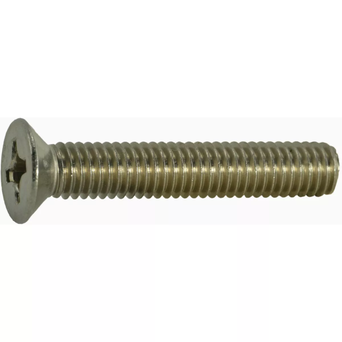 Midwest Fastener 6mm-1.0 x 35mm A2 Stainless Steel Coarse Thread Phillips Flat Head Machine Screws (10 Ct.)