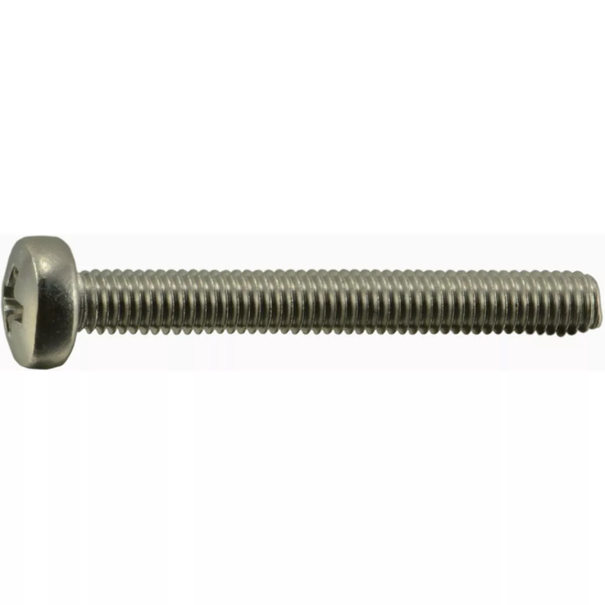 Midwest Fastener 3mm-0.5 x 25mm A2 Stainless Steel Coarse Thread Phillips Pan Head Machine Screws