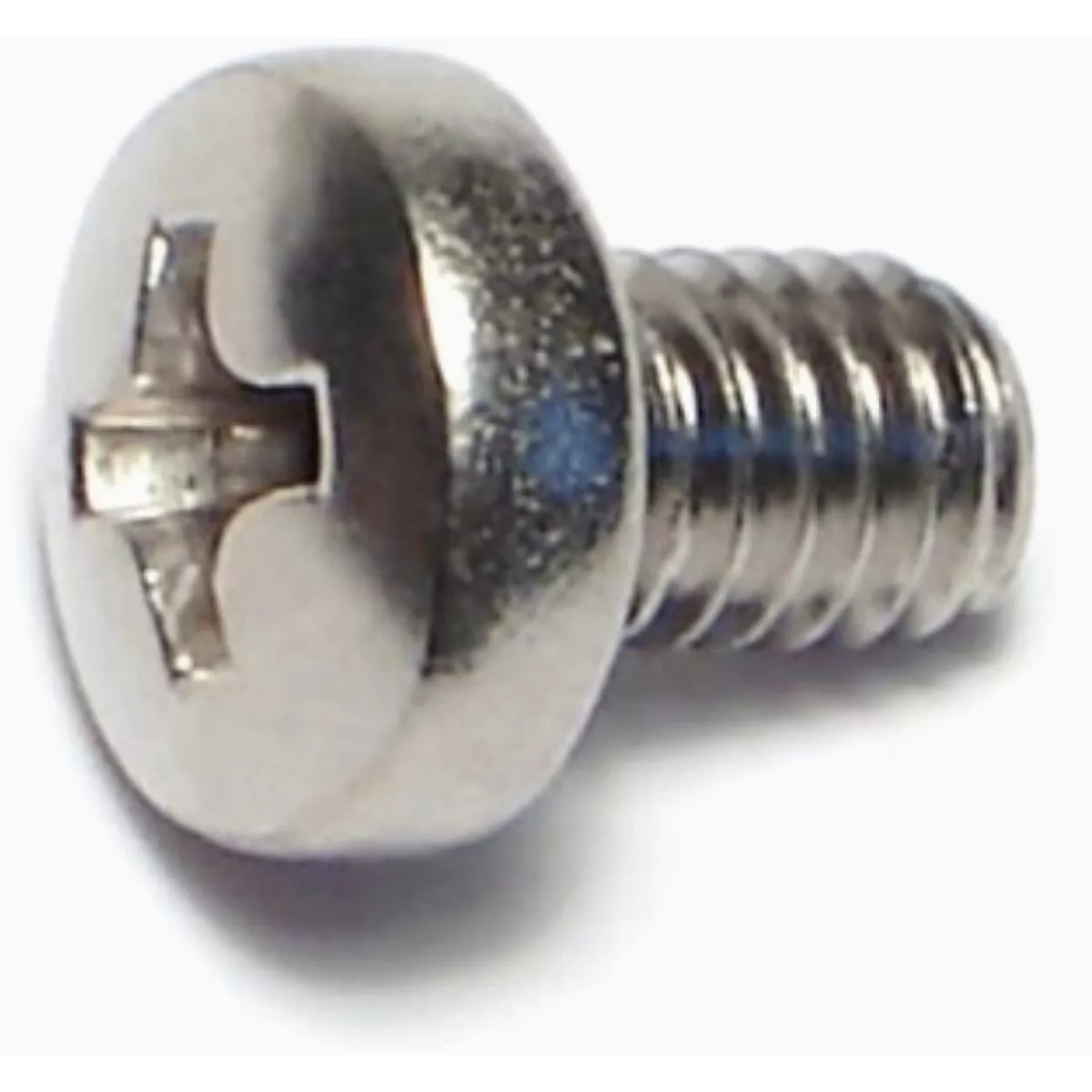 Midwest Fastener 4mm-0.7 x 6mm A2 Stainless Steel Coarse Thread Phillips Pan Head Machine Screws (35 Ct.)