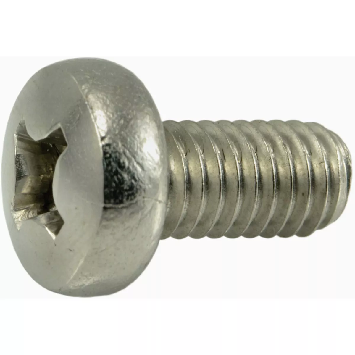 Midwest Fastener 6mm-1.0 x 12mm A2 Stainless Steel Coarse Thread Phillips Pan Head Machine Screws (20 Ct.)-