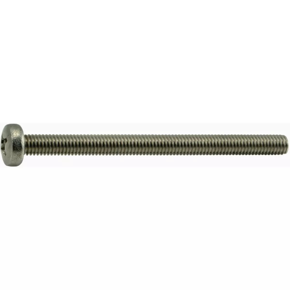 Midwest Fastener 6mm-1.0 x 80mm A2 Stainless Steel Coarse Thread Phillips Pan Head Machine Screws (2 Ct.)