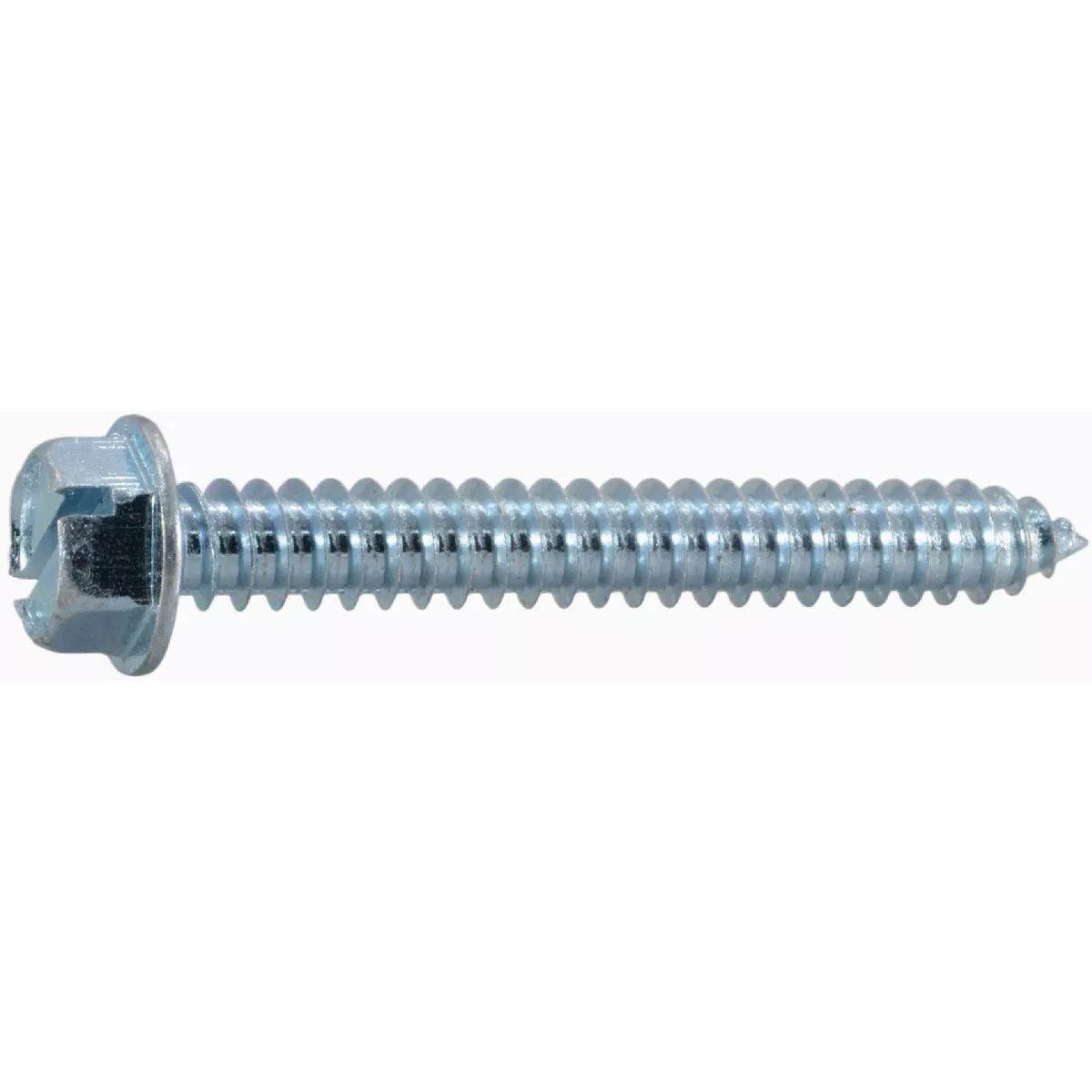 Midwest Fastener 3/8 In. x 3 In. Zinc Plated Steel Slotted Hex Washer Head Sheet Metal Screws (3 Ct.)