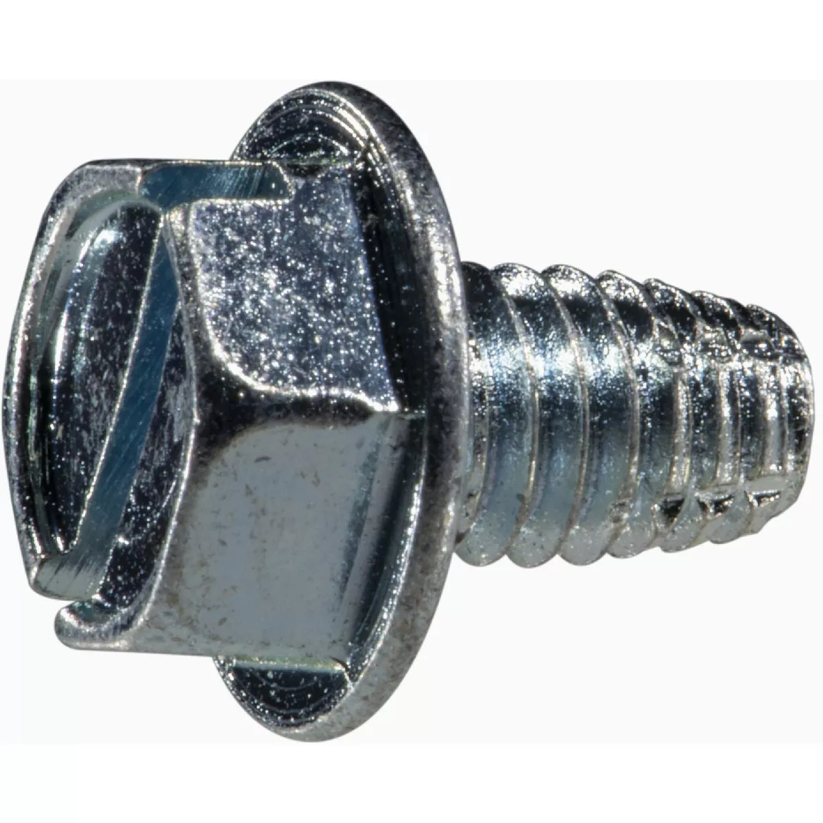 Midwest Fastener 5/16 In.-18 x 1/2 In. Zinc Plated Steel Coarse Thread Type F Hex Washer Head Sheet Metal Screws (12 Ct.)-