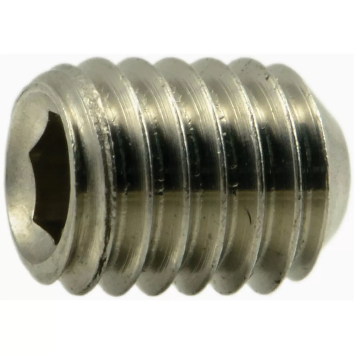 Midwest Fastener #10-32 x 1/4 In. 18-8 Stainless Steel Fine Thread Hex Socket Headless Set Screws (24 Ct.)