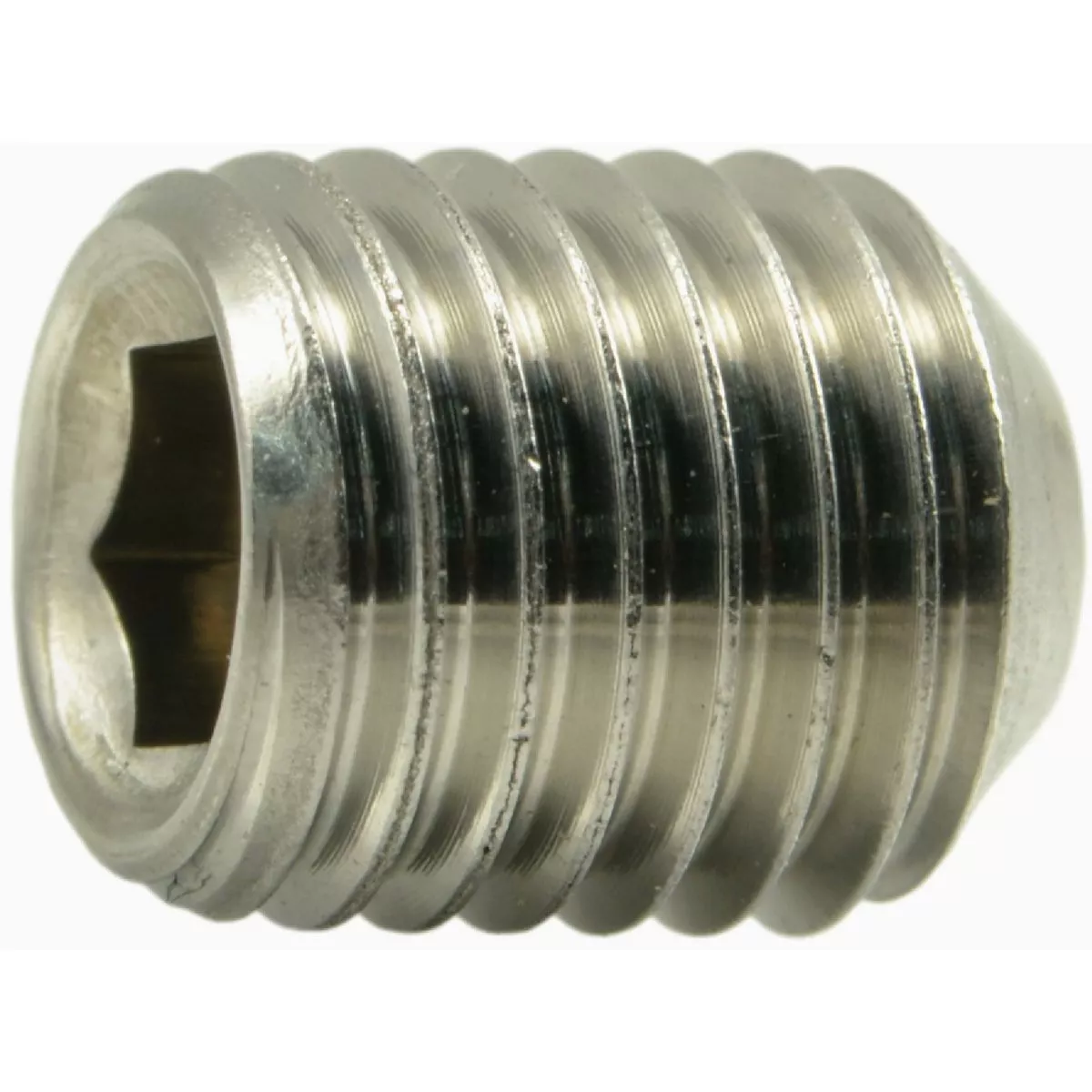 Midwest Fastener 5/16 In.-24 x 3/8 In. 18-8 Stainless Steel Fine Thread Hex Socket Headless Set Screws