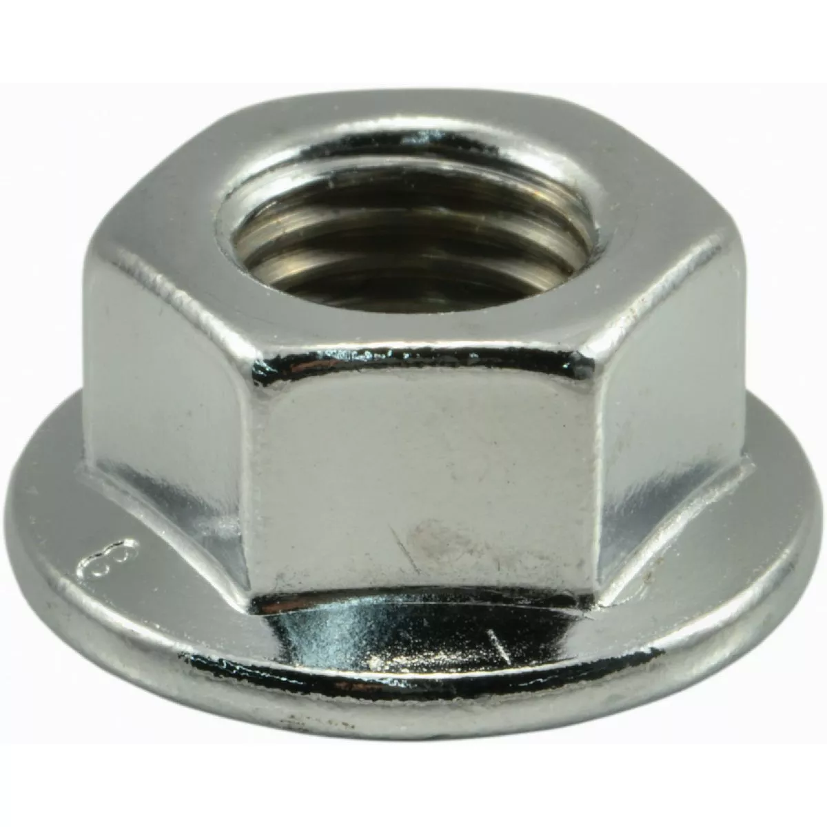 Midwest Fastener 10mm-1.25 Chrome Plated Steel Fine Thread Flange Nuts (5 Ct.)