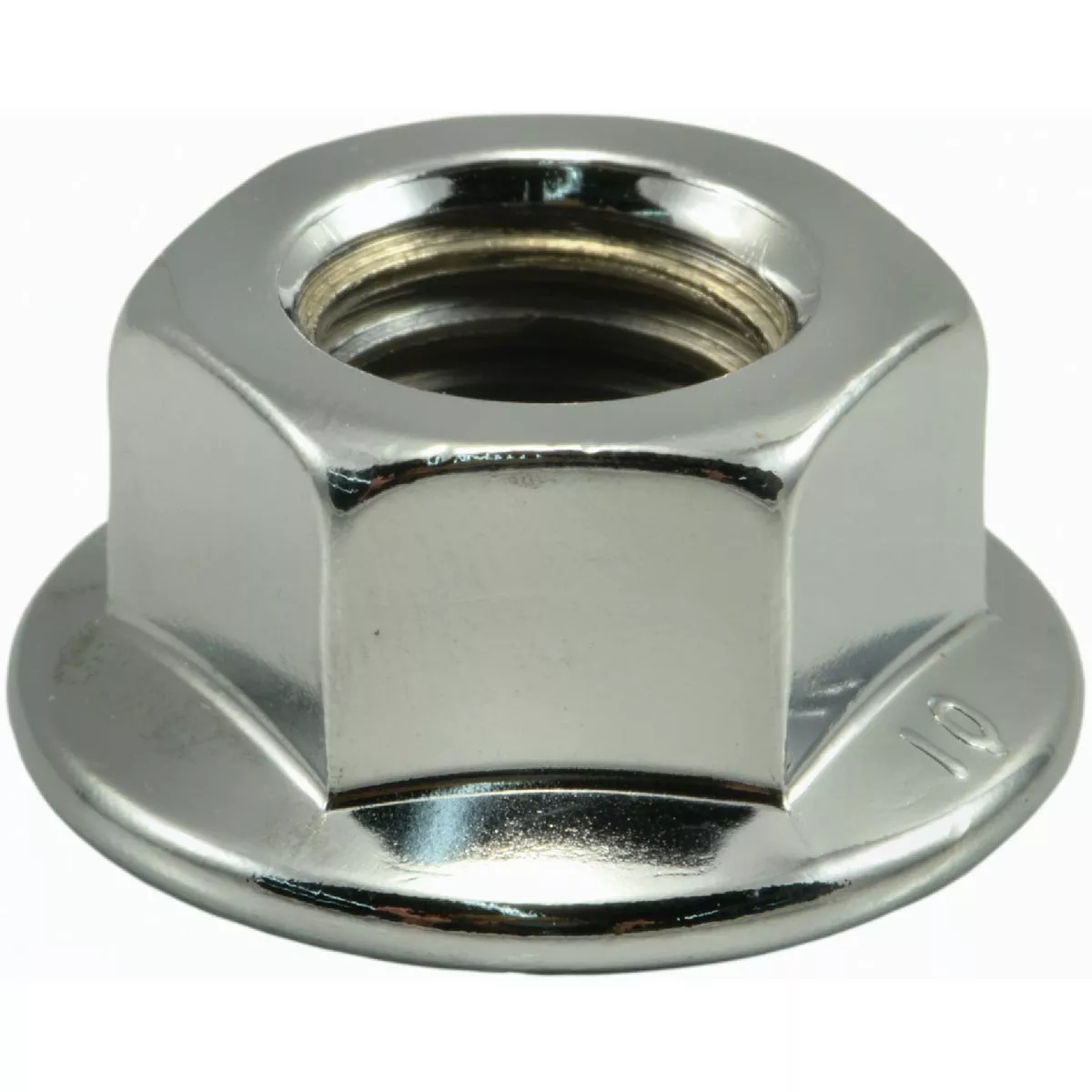 Midwest Fastener 14mm-2.0 Chrome Plated Steel Coarse Thread Flange Nuts (3 Ct.)-