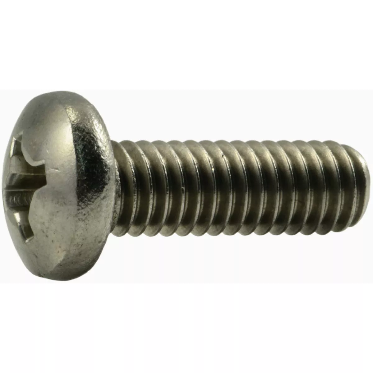 Midwest Fastener 5/16 In.-18 x 1 In. 18-8 Stainless Steel Coarse Thread Phillips Pan Head Machine Screws (12 Ct.)-