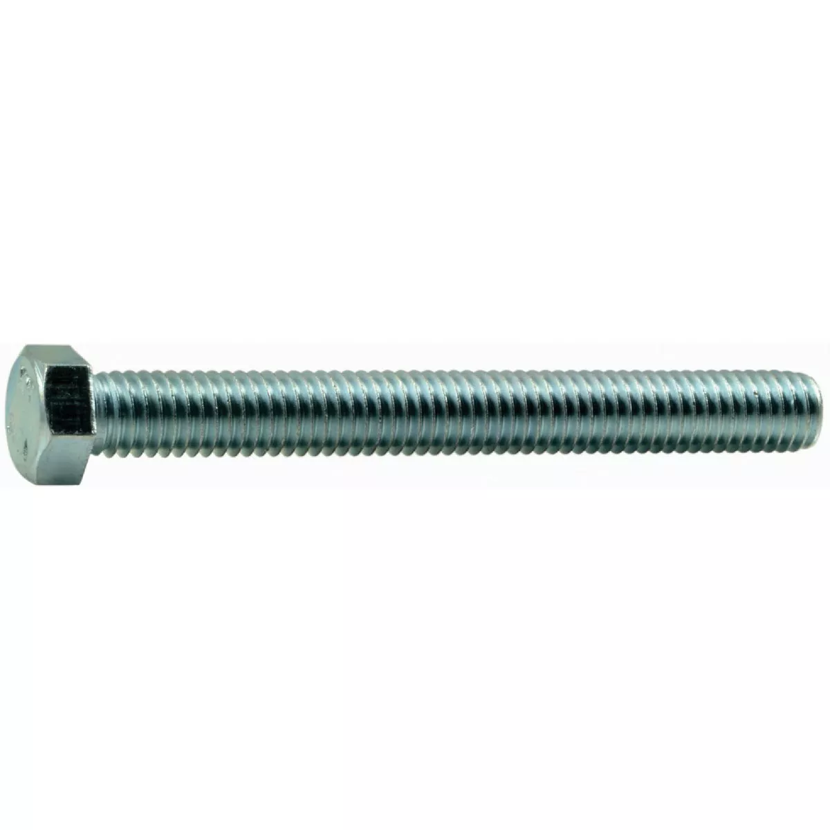 Midwest Fastener 7/16 In.-14 x 4 In. Zinc Plated Steel Coarse Full Thread Hex Head Tap Bolts - photo 2
