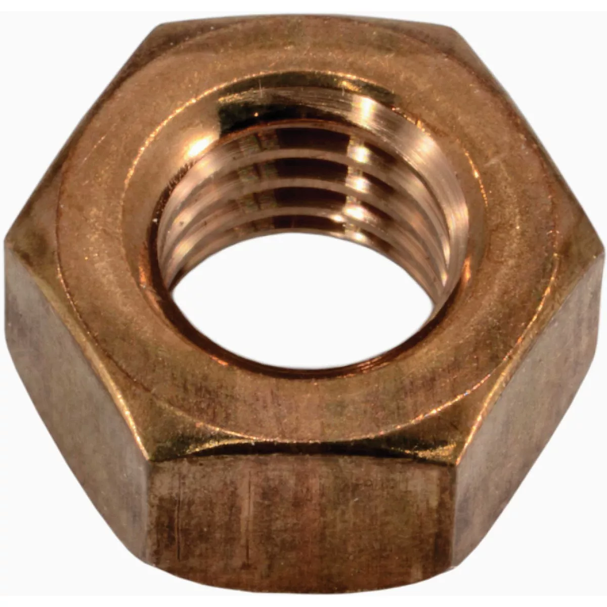 Midwest Fastener 7/16 In.-14 Silicon Bronze Coarse Thread Hex Nuts