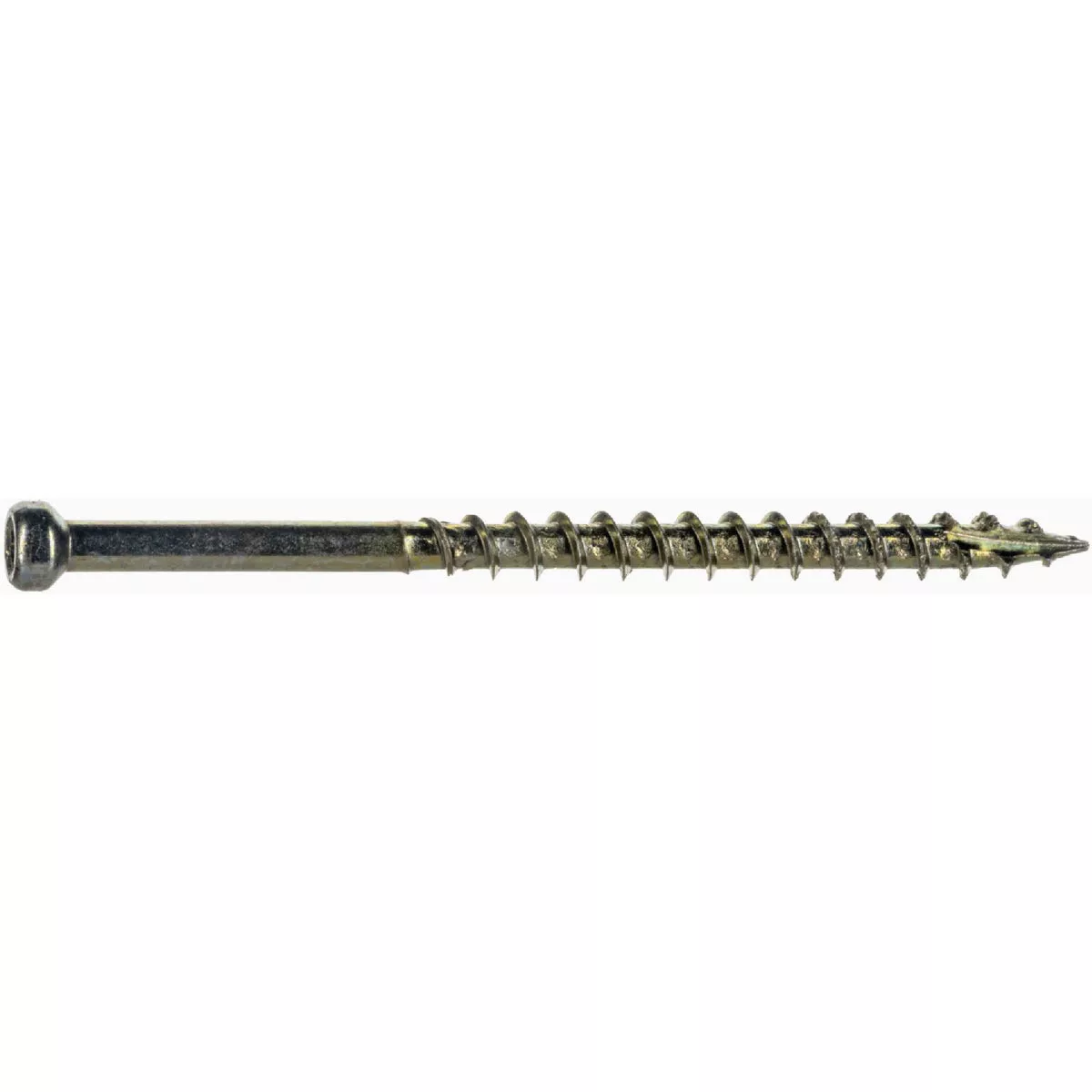 Midwest Fastener #8 x 2-1/2 In. Zinc Plated Steel Star Drive Trim Head Saberdrive Deck Screws
