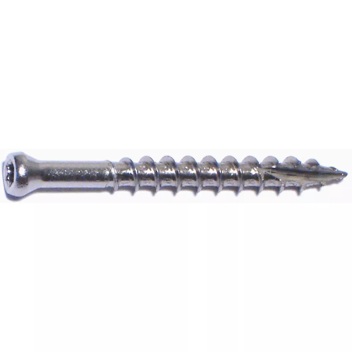 Midwest Fastener #8 x 1-5/8 In. 304 Stainless Steel Star Drive Trim Head Saberdrive Deck Screws
