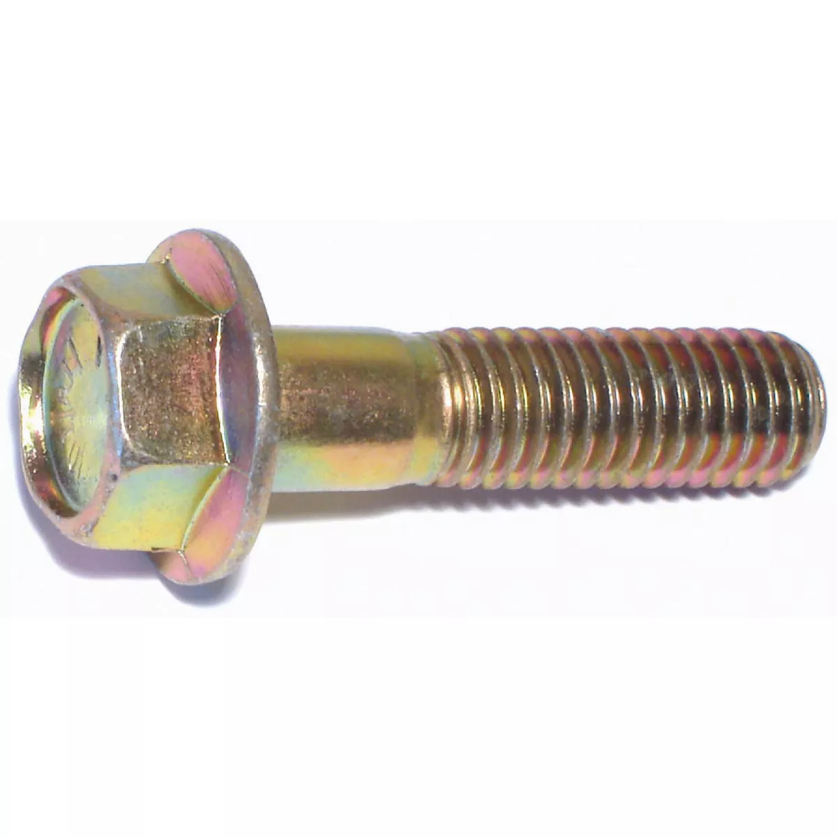 Midwest Fastener 10mm-1.5 x 120mm Black Phosphate Class 10.9 Steel Coarse Thread Hex Washer Head Flange Bolts (2 Ct.)