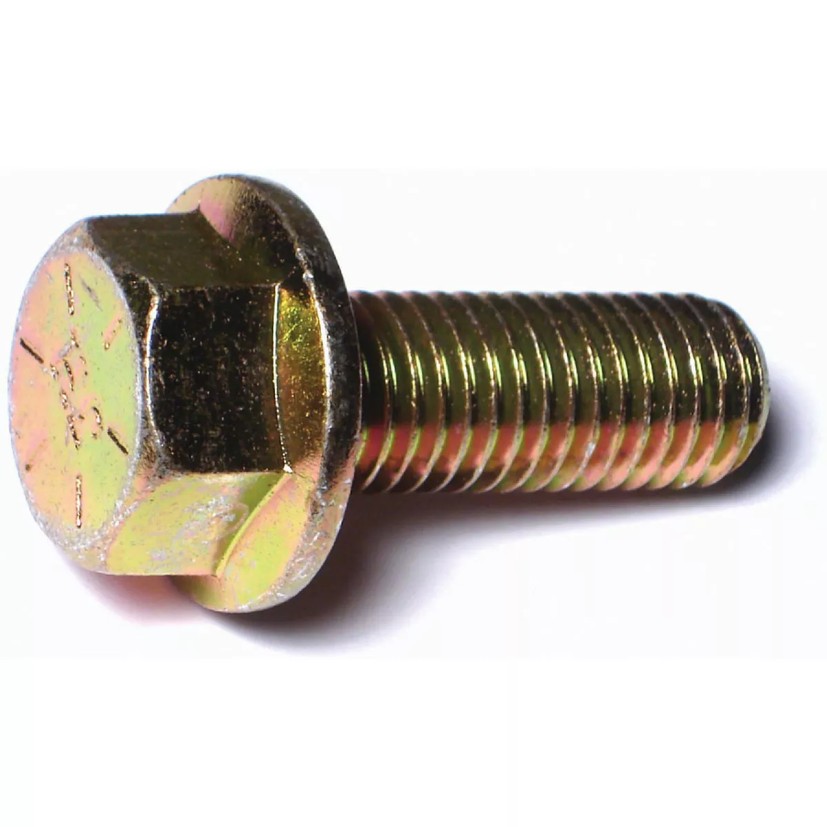 Midwest Fastener 5mm-0.80 x 30mm Zinc Plated Class 8.8 Steel Coarse Thread Hex Washer Head Flange Bolts (10 Ct.)