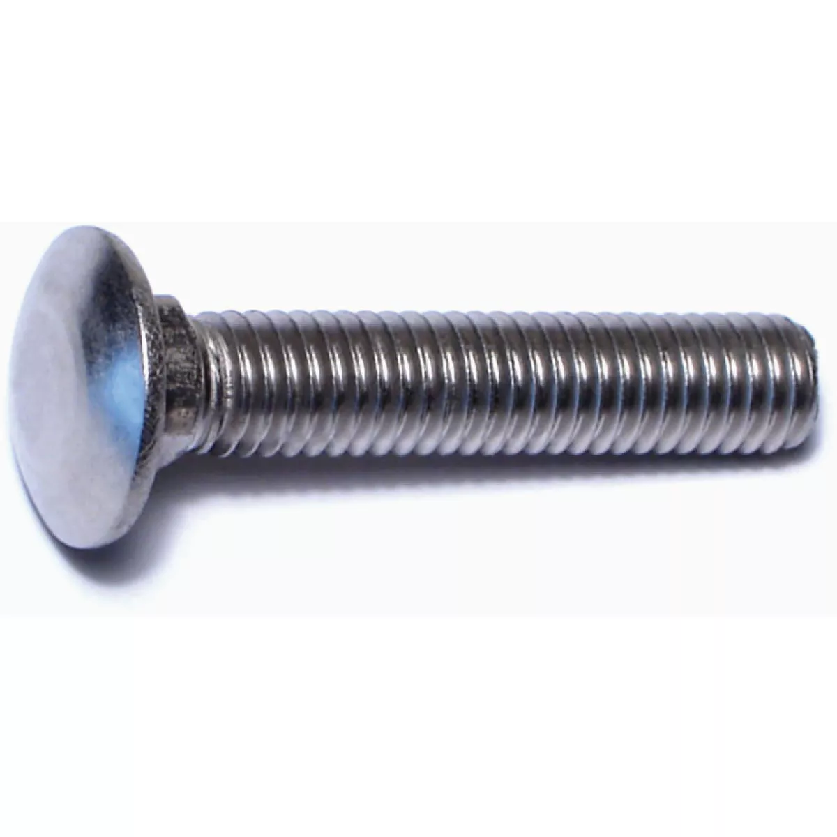Midwest Fastener 3/8 In.-16 x 2 In. 18-8 Stainless Steel Coarse Thread Carriage Bolt (25 Ct.)-