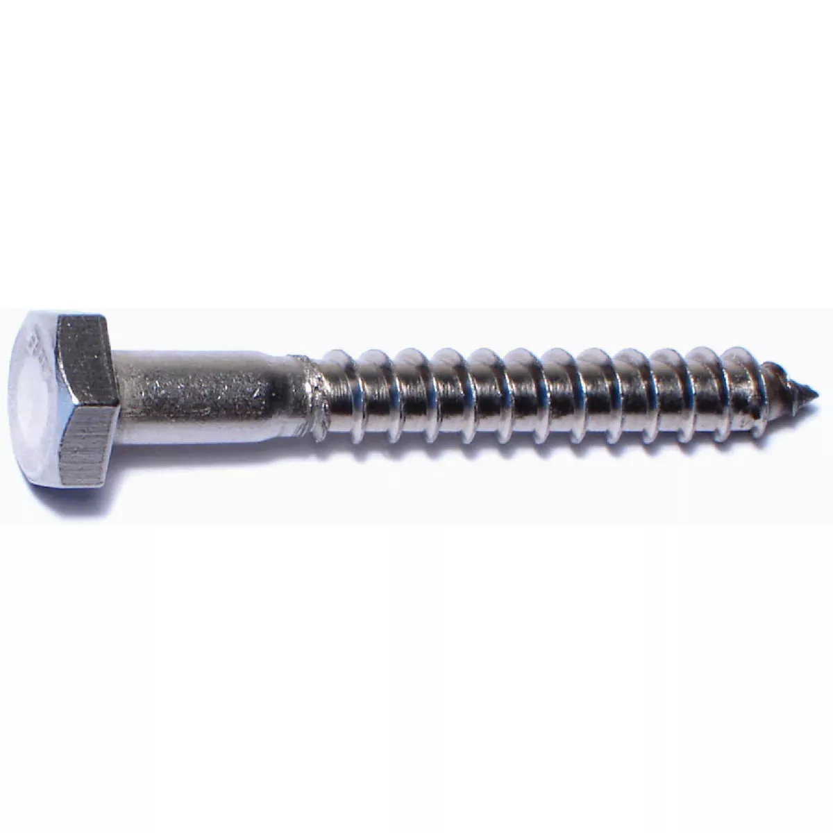Midwest Fastener 1/4 In. x 2 In. 18-8 Stainless Steel Hex Head Lag Screws (50 Ct.)