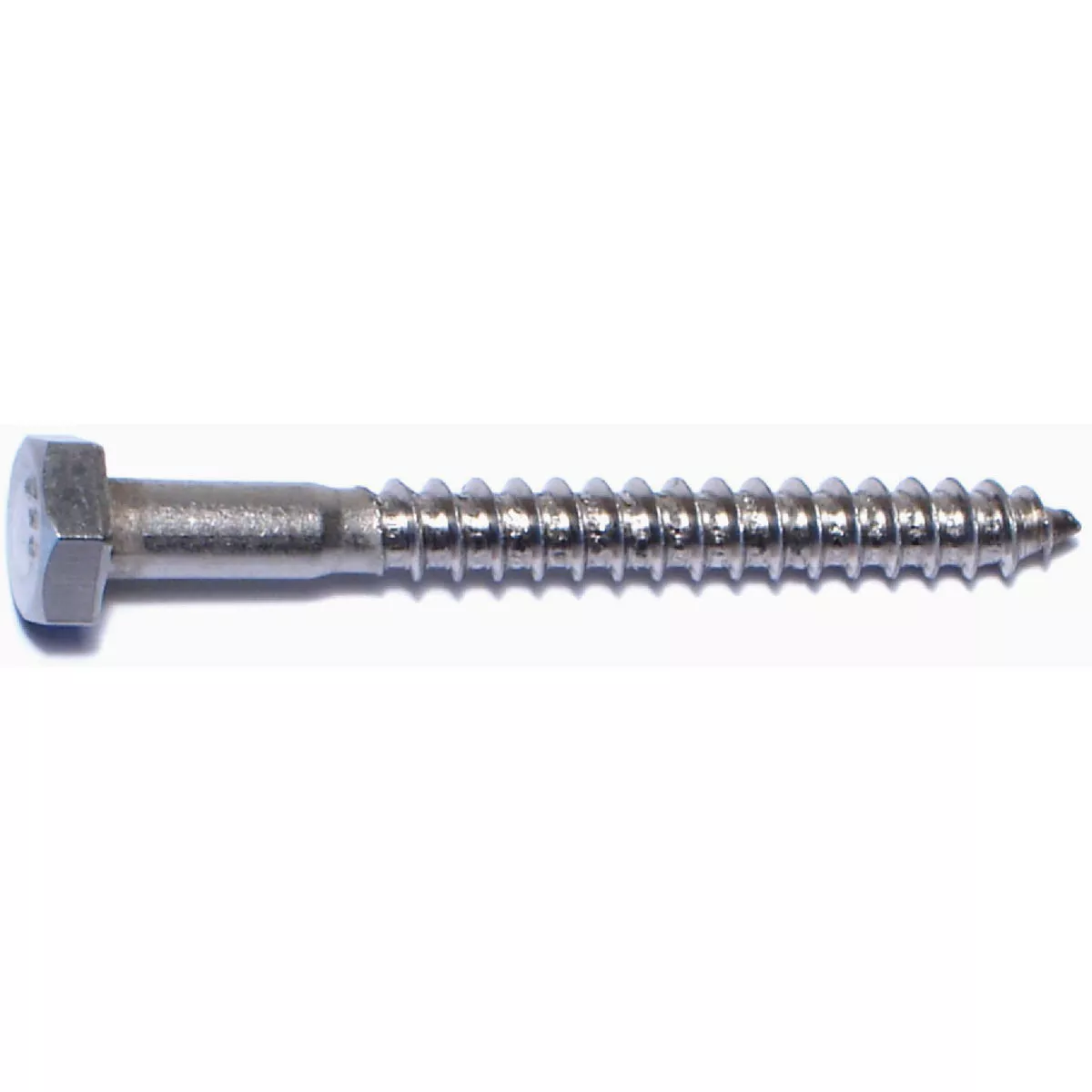 Midwest Fastener 1/4 In. x 2-1/2 In. 18-8 Stainless Steel Hex Head Lag Screws (50 Ct.)-
