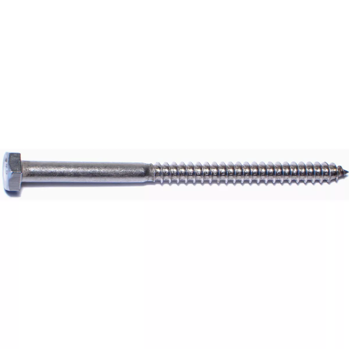 Midwest Fastener 1/4 In. x 4 In. 18-8 Stainless Steel Hex Head Lag Screws - photo 2