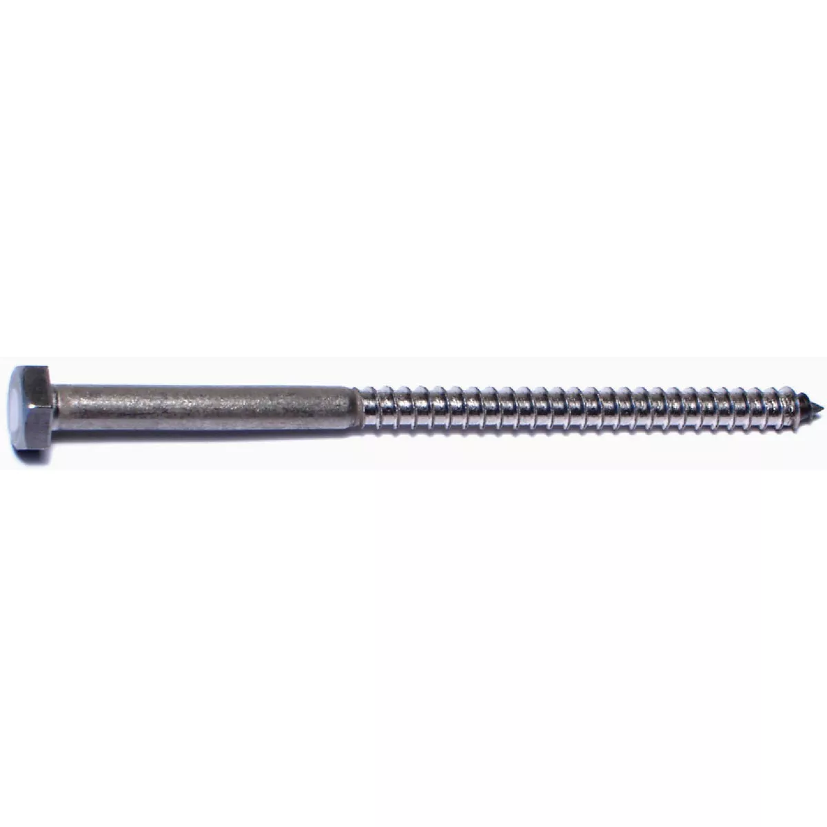 Midwest Fastener 1/4 In. x 4-1/2 In. 18-8 Stainless Steel Hex Head Lag Screws (50 Ct.)