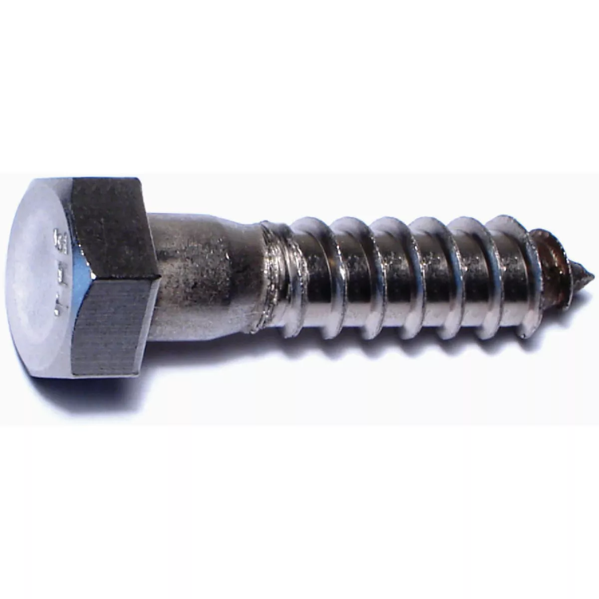 Midwest Fastener 1/2 In. x 2 In. 18-8 Stainless Steel Hex Head Lag Screws (25 Ct.)-